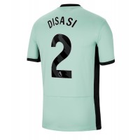 Camisa de time de futebol Chelsea Axel Disasi #2 Replicas 3º Equipamento 2023-24 Manga Curta
